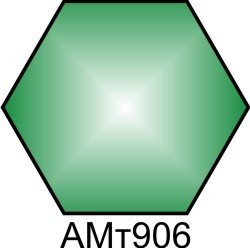 Краска акриловая зеленая металлик Хома (Homa) АМт906 HOM-AMT906 фото