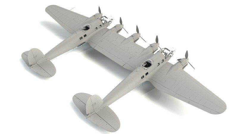 Сборная модель 1:48 самолета He 111Z-1 ICM48260 фото