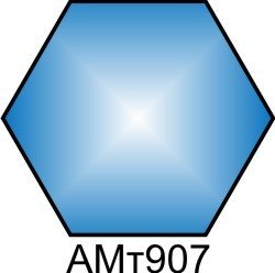 Фарба акрилова синя металік Хома (Homa) АМт907 HOM-AMT907 фото