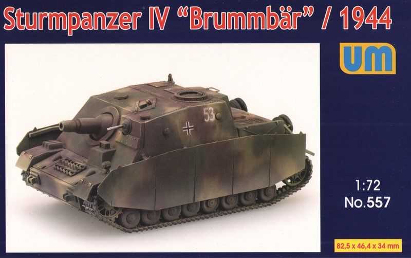 Набір 1:72 сау Sturmpanzer IV UM557 фото