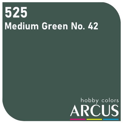 E525 Алкідна емаль Medium Green No. 42 ARC-E525 фото