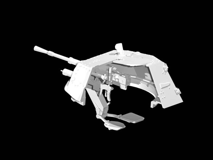 Збірна модель 1:35 бронеавтомобіля Panhard 178 AMD-35 ICM35373 фото