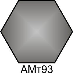 Краска акриловая оружейная сталь металлик Хома (Homa) АМт93 HOM-AMT93 фото