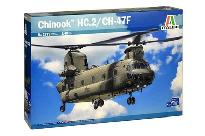 Сборная модель 1:48 вертолета CH-47F Chinook ITL2779 фото