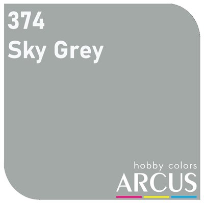 E374 Алкідна емаль Sky Grey ARC-E374 фото