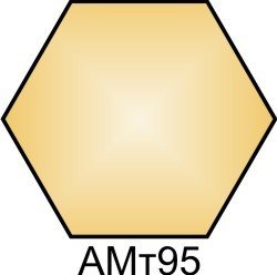 Краска акриловая золото металлик Хома (Homa) АМт95 HOM-AMT95 фото