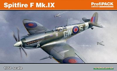 Сборная модель 1:72 истребителя Spitfire F Mk.IX EDU70122 фото