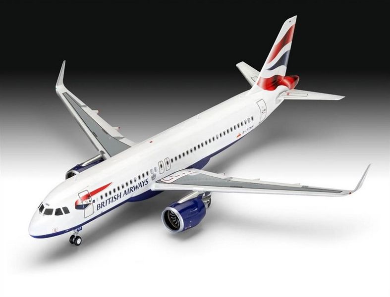 Сборная модель 1:144 самолета Airbus A320neo RV03840 фото