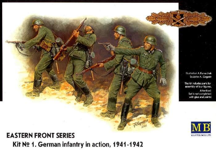 Німецька піхота в бою, 1941-1942 рр. - 1:35 MB3522 фото