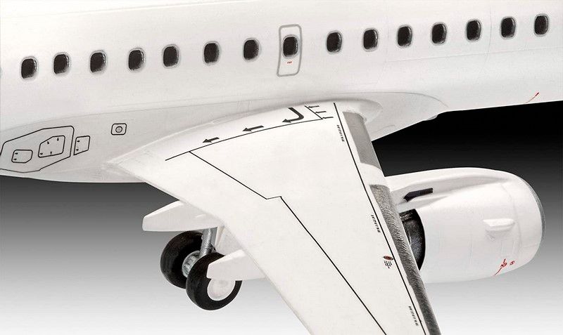 Сборная масштабная модель 1:144 самолета Embraer 190 RV03883 фото
