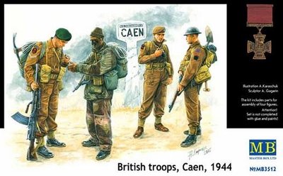 Британские войска, Кан, 1944 г. - 1:35 MB3512 фото