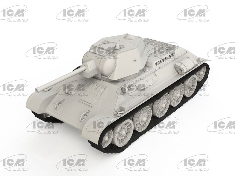 Сборная модель 1:35 огнеметного танка ОТ-34/76 ICM35354 фото