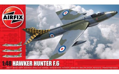 Збірна модель 1:48 винищувача Hawker Hunter F.6 AFX09185 фото