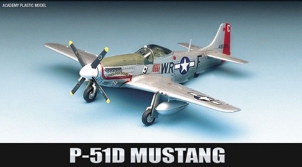 Збірна модель 1:72 винищувача P-51D 'Mustang' AC12485 фото