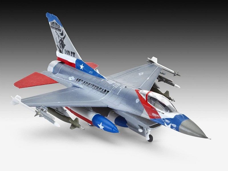 Збірна модель 1:144 винищувача F-16C RV03992 фото