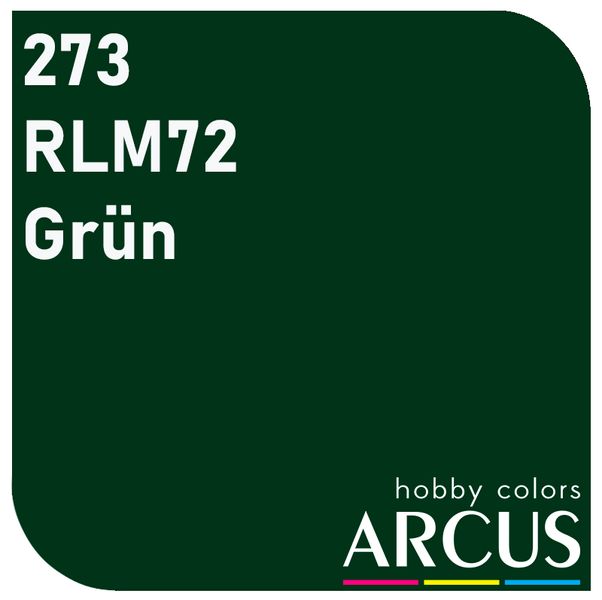 E273 Алкідна емаль RLM 72 Grün ARC-E273 фото
