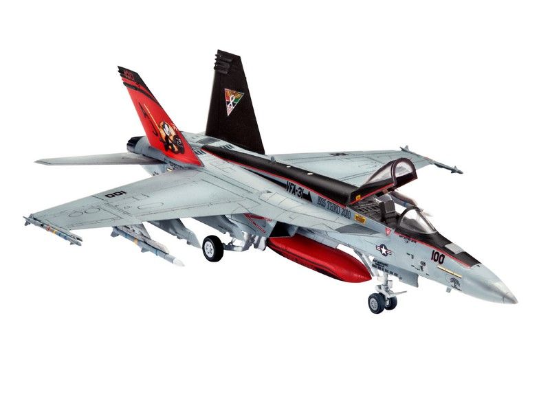 Збірна модель 1:144 винищувача-бомбардувальника F/A-18E Super Hornet RV03997 фото