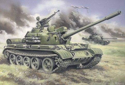 Збірна модель 1:35 танка Т-55АД-1 UM232 фото