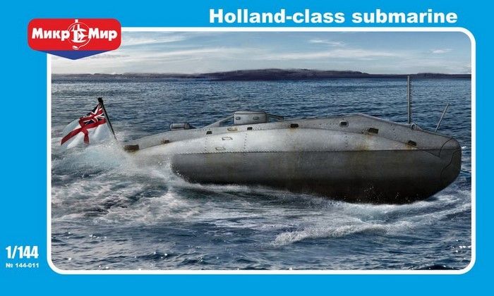 Сборная масштабная модель 1:144 подводной лодки HMS Holland-class MM144011 фото