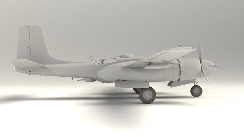 Збірна модель 1:48 бомбардувальника A-26B-15 Invader ICM48282 фото