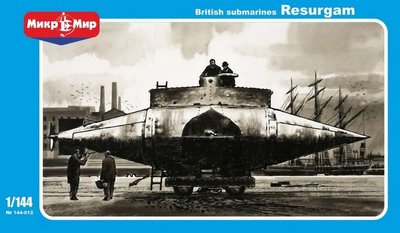 Збірна модель 1:144 британського підводного човна Resurgam MM144012 фото
