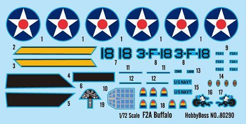 F2A 'Buffalo' - 1:72 HB80290 фото