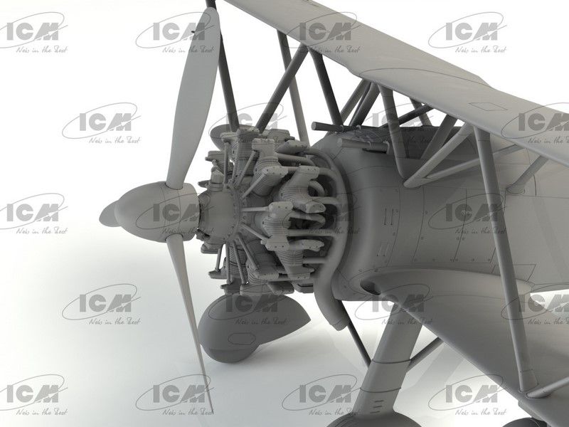 Збірна модель 1:32 винищувача CR.42AS ICM32023 фото