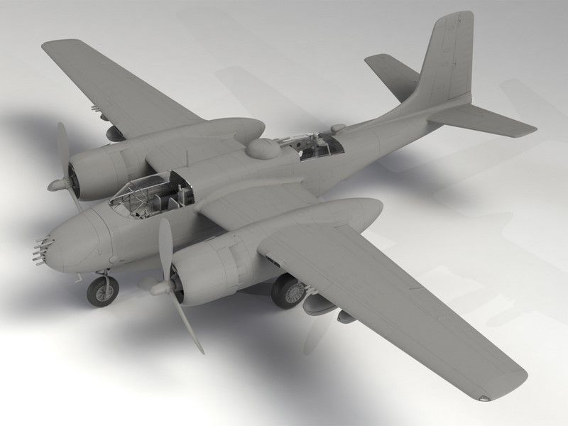 Збірна модель 1:48 бомбардувальника A-26B Invader ICM48285 фото