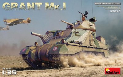Збірна модель 1:35 танка M3 'Grant' Mk.I MA35276 фото