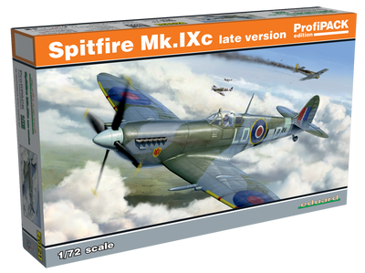 Сборная модель 1:72 истребителя Spitfire Mk.IXC EDU70121 фото