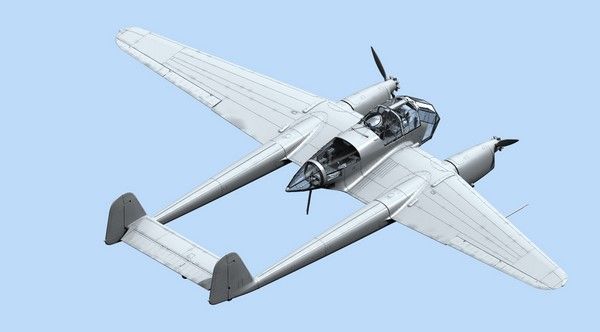 Сборная модель 1:72 самолета-разведчика Fw 189A-1 ICM72291 фото