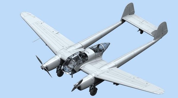 Збірна модель 1:72 літака-розвідника Fw 189A-1 ICM72291 фото