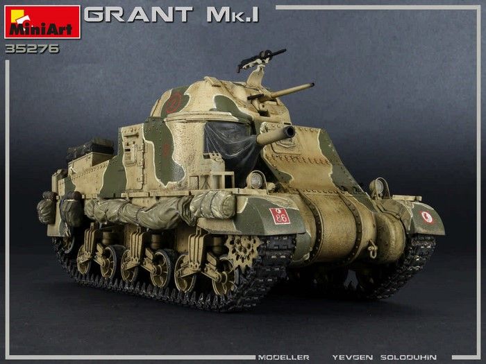Збірна модель 1:35 танка M3 'Grant' Mk.I MA35276 фото