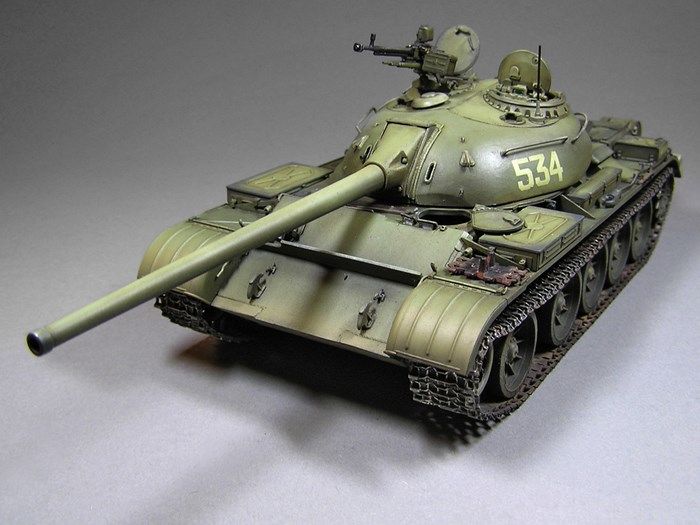 Сборная модель 1:35 танка Т-54-2 MA37004 фото