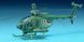 Сборная модель 1:48 вертолета Hughes 500D Defender AC12250 фото 2