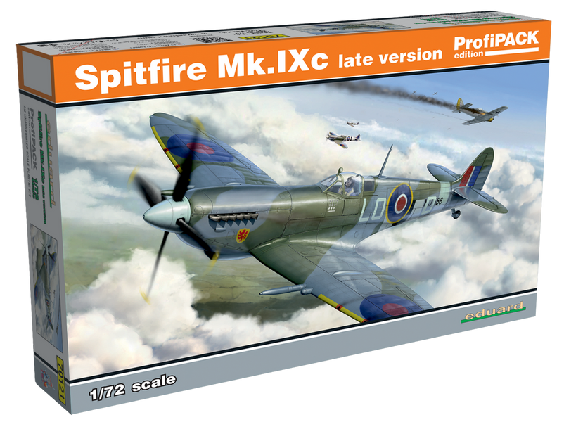 Сборная модель 1:72 истребителя Spitfire Mk.IXC EDU70121 фото