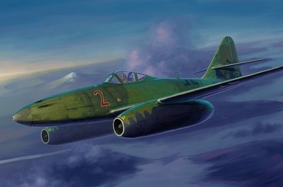 Збірна модель 1:48 винищувача Me-262 A-1a HB80369 фото