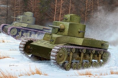 Збірна модель 1:35 танка Т-24 HB82493 фото