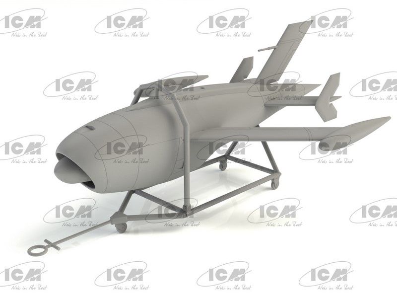 Сборная модель 1:48 беспилотника KDA-1/Q-2A Firebee ICM48400 фото