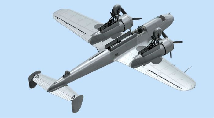Сборная модель 1:72 самолета Do 17Z-10 ICM72303 фото