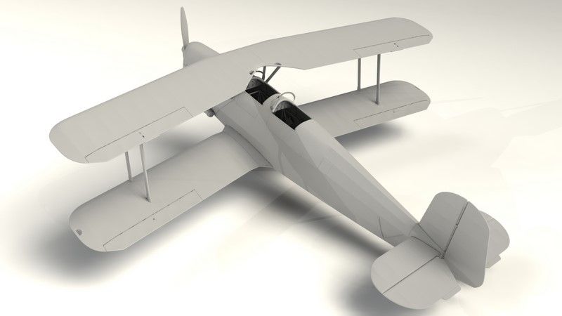 Збірна масштабна модель 1:32 літака Ki-86a/K9W1 ICM32032 фото