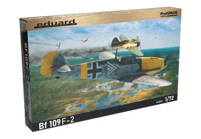 Збірна масштабна модель 1:72 винищувача Bf 109F-2 EDU70154 фото