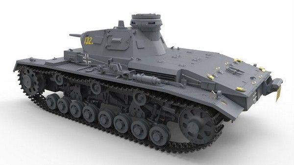 Сборная модель 1:35 танка Pz.Kpfw.III Ausf.D MA35169 фото