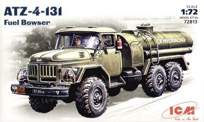 Збірна модель 1:72 автомобіля паливозаправника АТЗ-4-131 ICM72813 фото