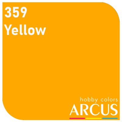 E359 Алкідна емаль жовта ARC-E359 фото