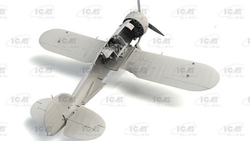 Збірна модель 1:32 винищувача Gloster Sea Gladiator Mk.II ICM32042 фото