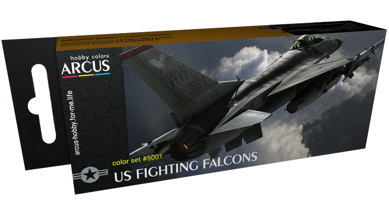 5001 Набір фарб 'US Fighting Falcons' ARC-SET05001 фото