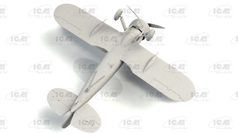 Сборная модель 1:32 истребителя Gloster Sea Gladiator Mk.II ICM32042 фото