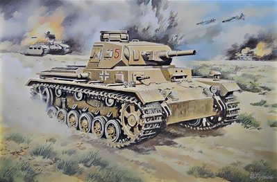 Сборная масштабная модель 1:72 танка Pz.Kpfw.III Ausf. H UM270 фото