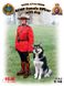 Офицер канадской полиции с собакой - 1:16 ICM16008 фото 1